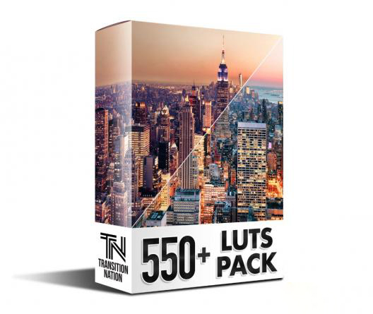 550 LUTs Cinematic Pack