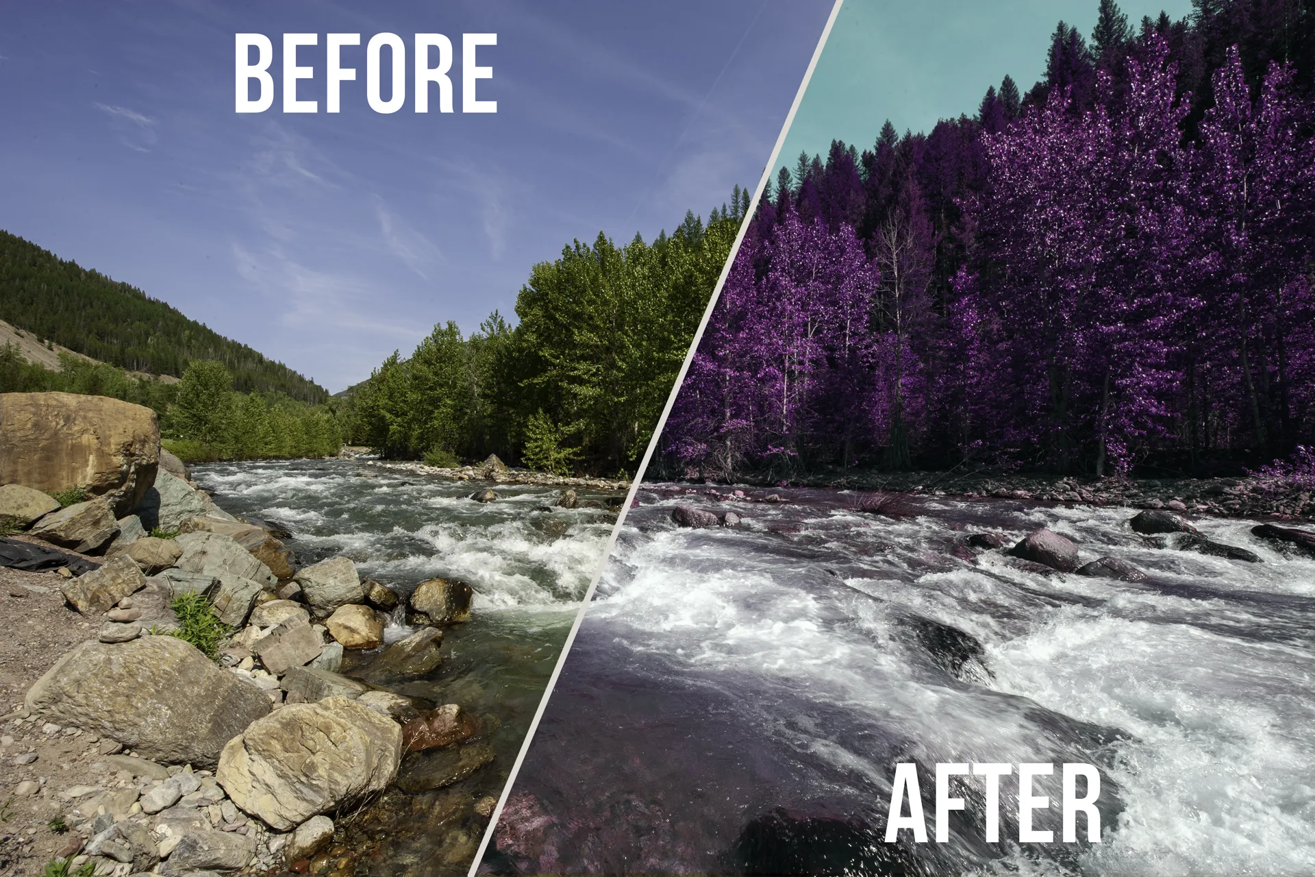Purplechrome LUT